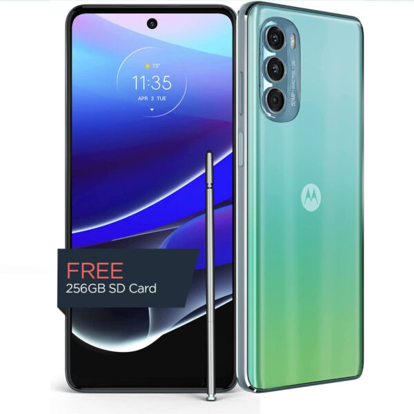 Motorola Moto G Stylus 5G | 2022 | Made for US 8/256GB | 50MP Camera | Seafoam Green