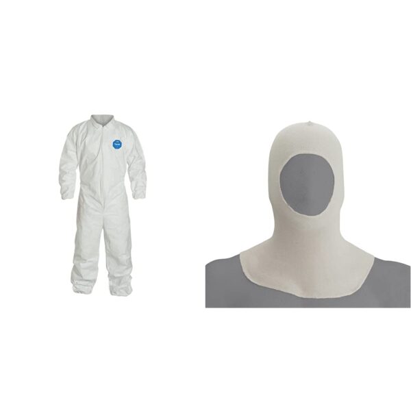 DuPont - TY125SWHXL0006G1 Tyvek 400 TY125S Disposable Protective Coverall with Elastic Cuffs, White, X-Large (Pack of 6) - Image 6