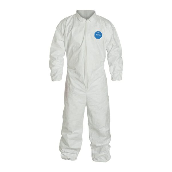 DuPont - TY125SWHXL0006G1 Tyvek 400 TY125S Disposable Protective Coverall with Elastic Cuffs, White, X-Large (Pack of 6) - Image 5