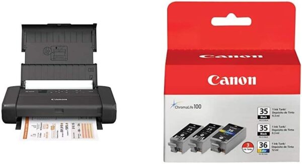Canon Pixma TR150 Wireless Mobile Printer with Airprint and Cloud Compatible, Black - Image 2