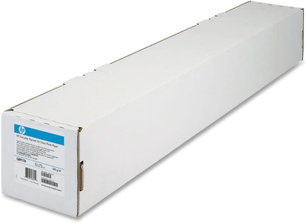 HP Heavyweight Coated Paper 6.6 mil, 130 g/m2, 35 lb., 2" core, 1 roll/carton (36" x 100') - Image 2
