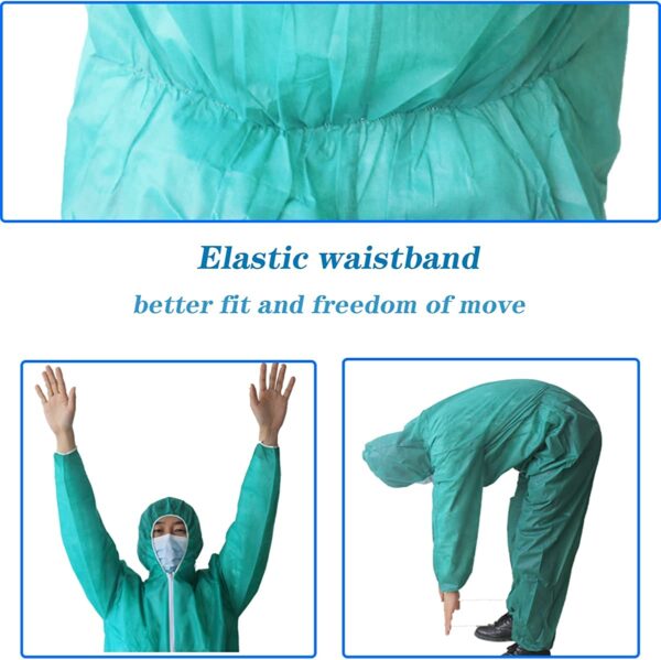 VVicogard Disposable Isolation Coveralls - Image 5