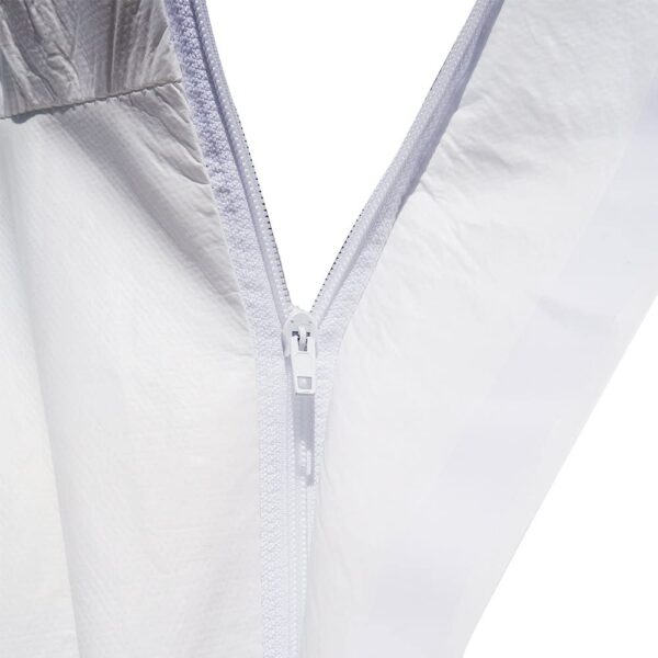 Raygard 30203 Microporous Disposable Coveralls Protective Breathable Hooded Suit with Elastic Cuffs, Ankles and Waist,Zip Front Opening, Serged Seams for Spray Paint Chemical Industrial(X-Large,White - Image 5