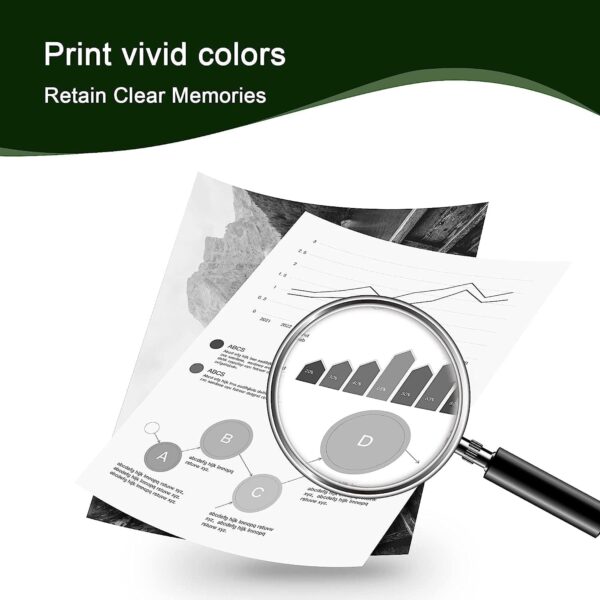 65XL Black High-yield Ink Cartridges (2-Black) Remanufactured Replacement for HP 65 XL Ink 65XL Black Ink for Envy 5058 5055 5034 5032 5030 5014 5012 DeskJet 3755 2655 2624 3758 3720 Printer | N9K04AN - Image 4