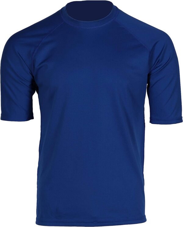 Men's Koredry Short Sleeve Water Resistant T-Shirt, UPF 50+ Sun Protection, Lightweight Sun Block Shirt for Fishing, Surfing - Image 2