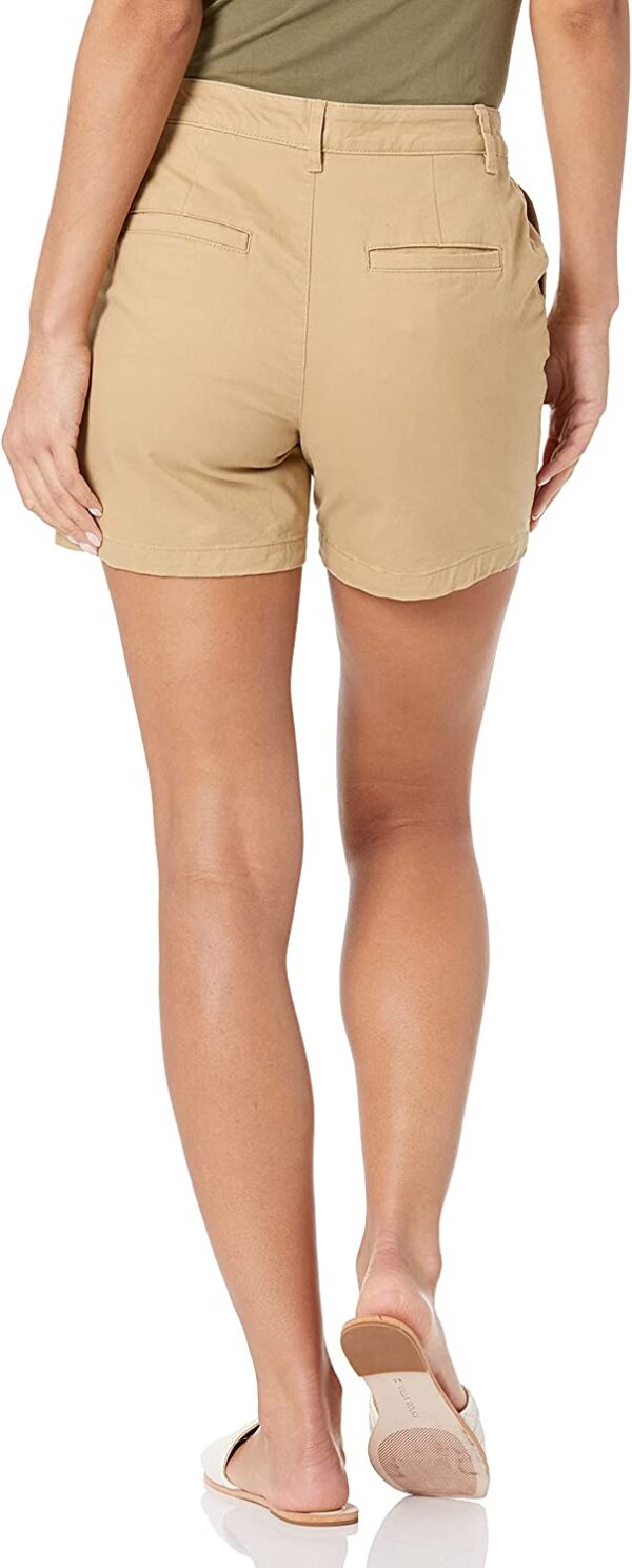 Amazon Essentials Women's 5" Inseam Chino Short (Available in Straight and Curvy Fits) - Image 6
