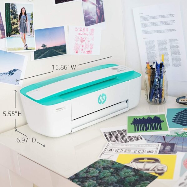 NEEGO HP DeskJet Wireless Color Inkjet Printer All-in-One with LCD Display - Print Scan Copy and Mobile Printing Ultra Compact 6 ft Printer Cable - Image 4