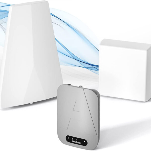 Cell Phone Booster for Band 12, 17, 13, 5. Support-Verizon, AT&T, T-Mobile & More, Cell Phone Booster for Home and Office Boosts 2G 3G 4G LTE 5G Signal, Cell Booster Up to 3,000 Sq. Ft.