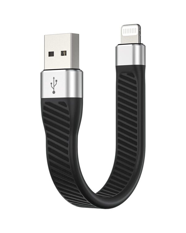 LamToon Short USB to Lightning Cable 5.5 inch, Short iPhone Cable for Fast Charging Compatible with iPhone 14/13/12/11 Pro Max/Xs Plus - Image 7
