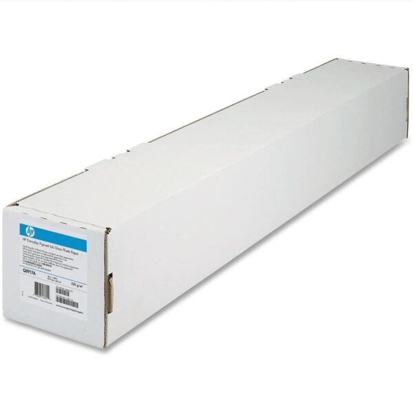 HP Heavyweight Coated Paper 6.6 mil, 130 g/m2, 35 lb., 2" core, 1 roll/carton (36" x 100')