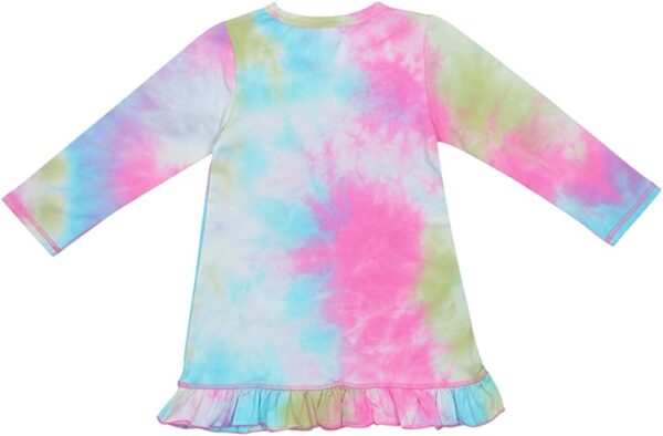 Saadiya Girls Nightgown Unicorn Pajamas for Girls Princess Soft Cute Sleepwear - Image 7