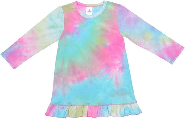Saadiya Girls Nightgown Unicorn Pajamas for Girls Princess Soft Cute Sleepwear - Image 8