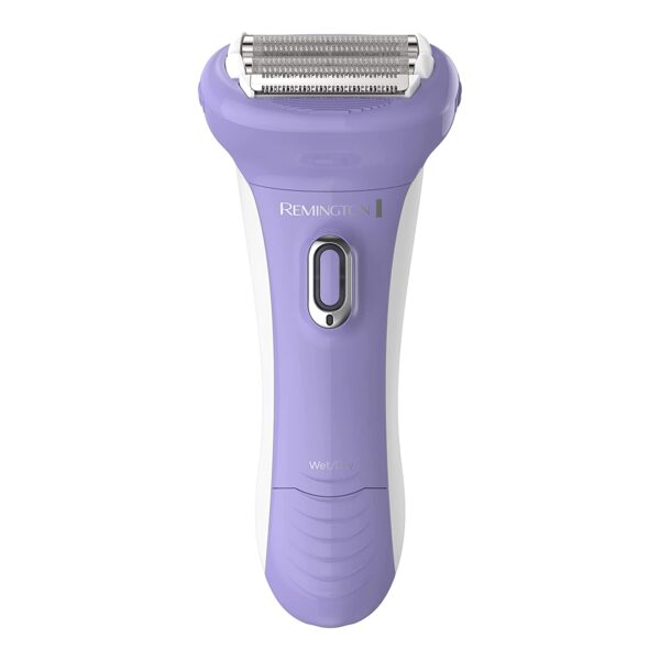 Remington WDF5030A Smooth & Silky Electric Shaver for Women, 4-Blade Smooth Glide Foil Shaver and Bikini Trimmer with Almond Oil Strip, Purple/White - Image 14