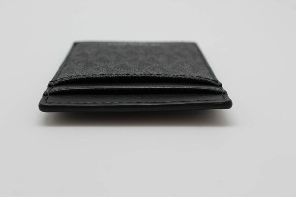 Michael Kors Men’s Leather Gifting Money Clip Card Case Box Set Black - Image 5