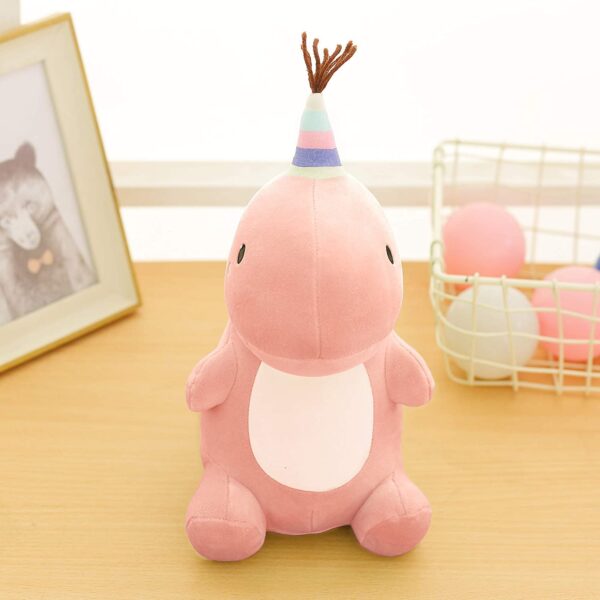 Ahlulu Cute Dinosaur Plush Toy 10" Soft Stuffed Animal Doll for Kids Babies Toddlers, Green - Image 6