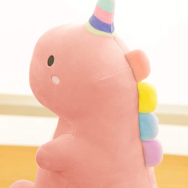 Ahlulu Cute Dinosaur Plush Toy 10" Soft Stuffed Animal Doll for Kids Babies Toddlers, Green - Image 4