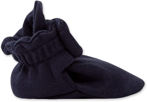 Burt's Bees Baby Unisex Baby - Baby Booties, Organic Cotton Adjustable Infant Shoes Slipper Sock - Image 7
