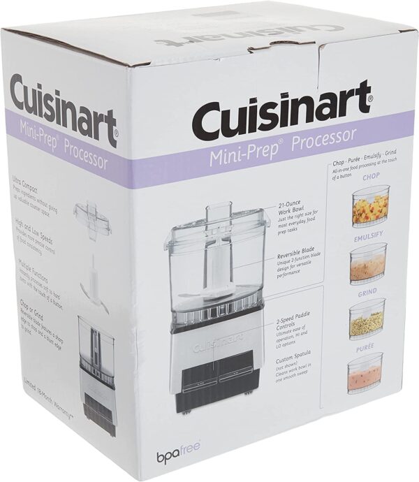 Cuisinart 14 Cup Food Processor, Includes Stainless Steel Standard Slicing Disc (4mm), Medium Shredding Disc, & Stainless Steel Chopping/Mixing Blade, DFP-14BCNY - Image 3