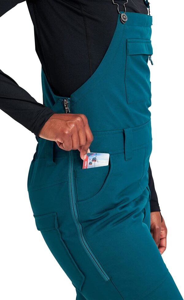 Burton Women's Avalon Bib Pant - Available in Short & Tall - Image 3
