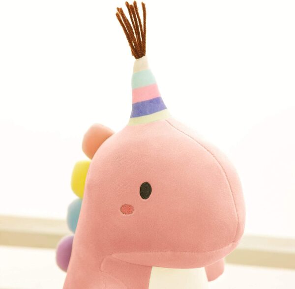Ahlulu Cute Dinosaur Plush Toy 10" Soft Stuffed Animal Doll for Kids Babies Toddlers, Green - Image 5