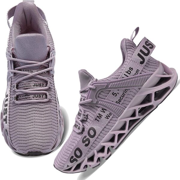 JointlyCreating Womens Non Slip Running Shoes Athletic Tennis Sneakers Sports Walking Shoes - Image 2