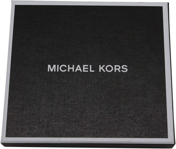 Michael Kors Men’s Leather Gifting Money Clip Card Case Box Set Black - Image 8
