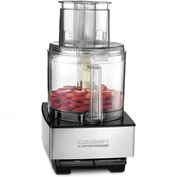Cuisinart 14 Cup Food Processor, Includes Stainless Steel Standard Slicing Disc (4mm), Medium Shredding Disc, & Stainless Steel Chopping/Mixing Blade, DFP-14BCNY